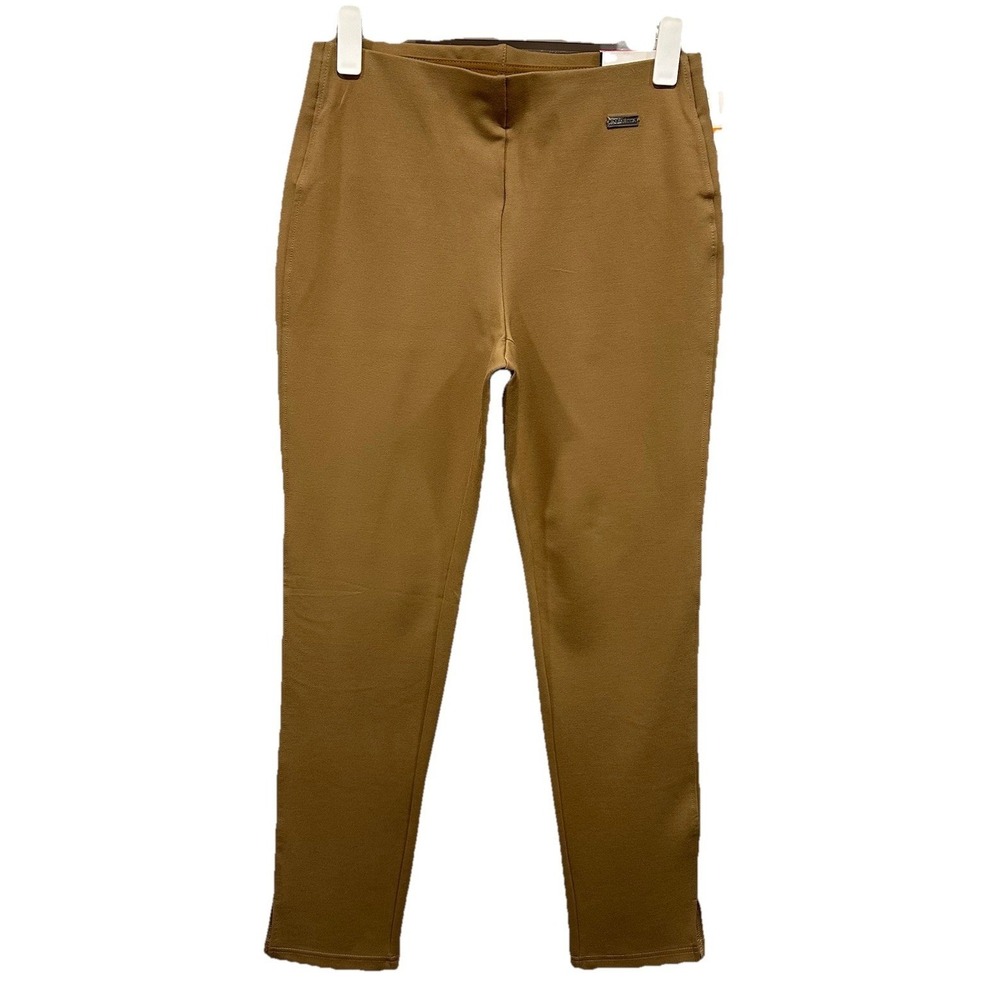 Rafaella Pull-On Pants Women's Small Brown Comfort  Slimming Fit Slim Leg NWT